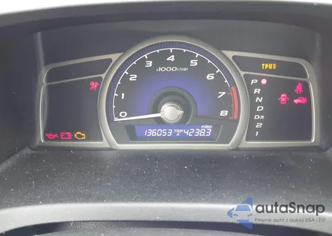 2009 Honda Civic Lx из США, поврежденный, VIN 1HGFA16529L010459